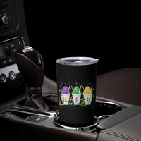 Funny Mardi Gras Snowballs Fat Tuesday Carnival Beads Tumbler Cup