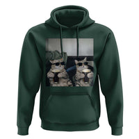 Funny Cat Drinking Irish Stout Beer Hoodie Black Beer and Cat Lovers