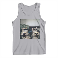 Funny Cat Drinking Irish Stout Beer Tank Top Black Beer and Cat Lovers