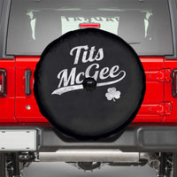 Tits McGee Spare Tire Cover Funny St Patricks Day Adult Humor Shamrocks
