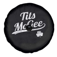 Tits McGee Spare Tire Cover Funny St Patricks Day Adult Humor Shamrocks