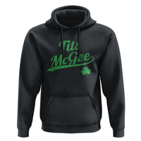 Tits McGee Hoodie Funny Womens St Patricks Day Vintage Shamrocks