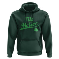 Tits McGee Hoodie Funny Womens St Patricks Day Vintage Shamrocks