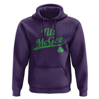 Tits McGee Hoodie Funny Womens St Patricks Day Vintage Shamrocks