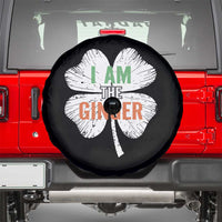 Funny St Patricks Day I Am The Ginger Spare Tire Cover Irish Redhead Shamrock