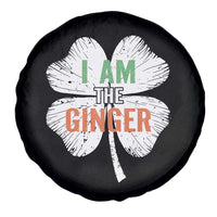 Funny St Patricks Day I Am The Ginger Spare Tire Cover Irish Redhead Shamrock