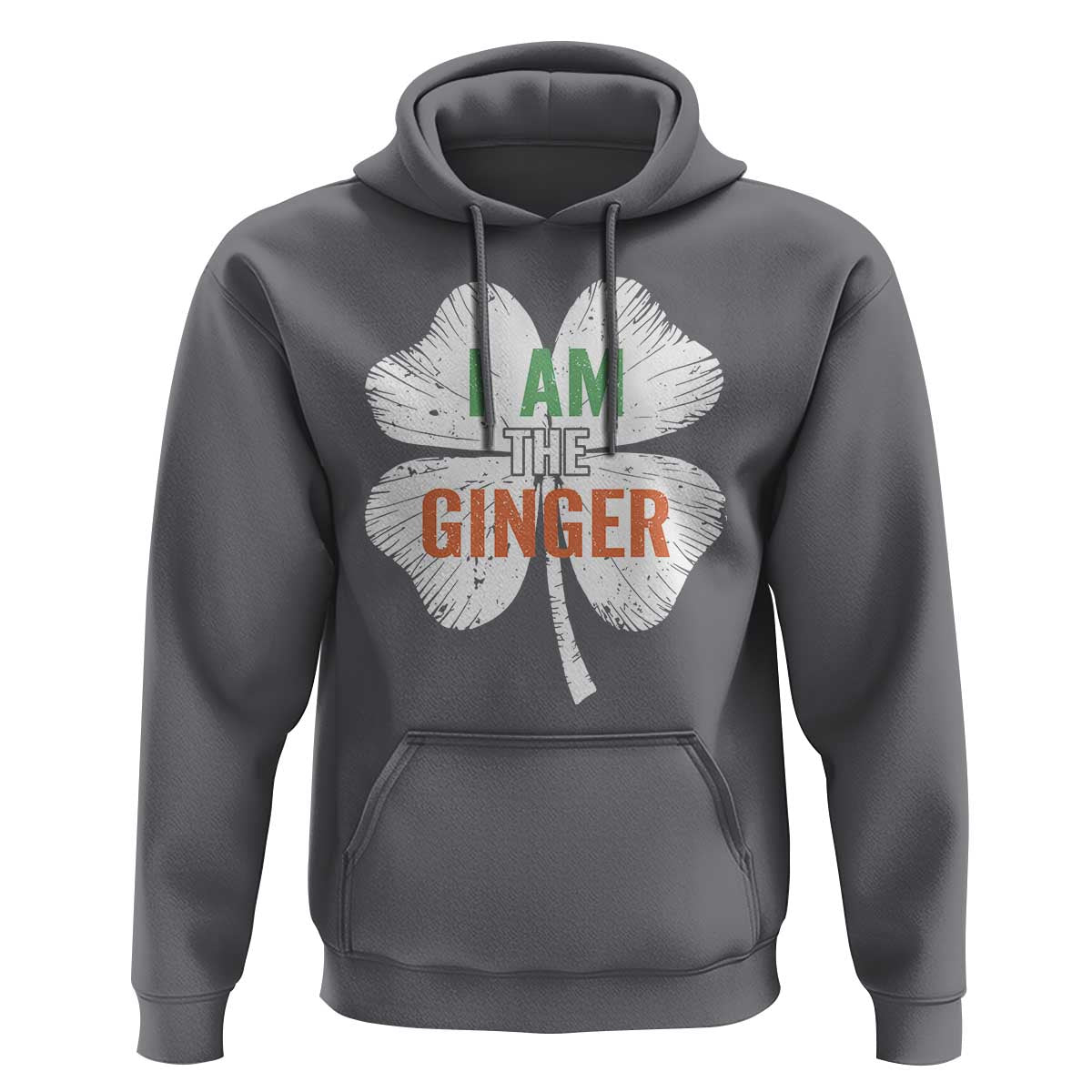 Funny St Patricks Day I Am The Ginger Hoodie Irish Redhead Shamrock