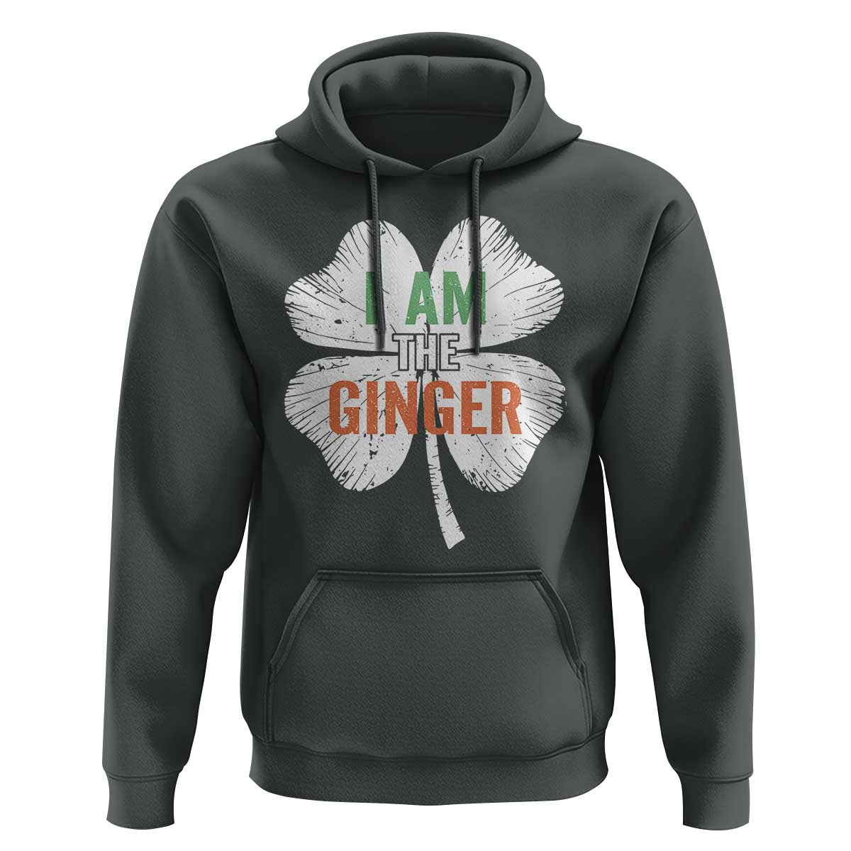 Funny St Patricks Day I Am The Ginger Hoodie Irish Redhead Shamrock
