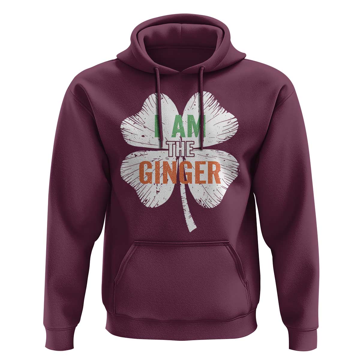 Funny St Patricks Day I Am The Ginger Hoodie Irish Redhead Shamrock
