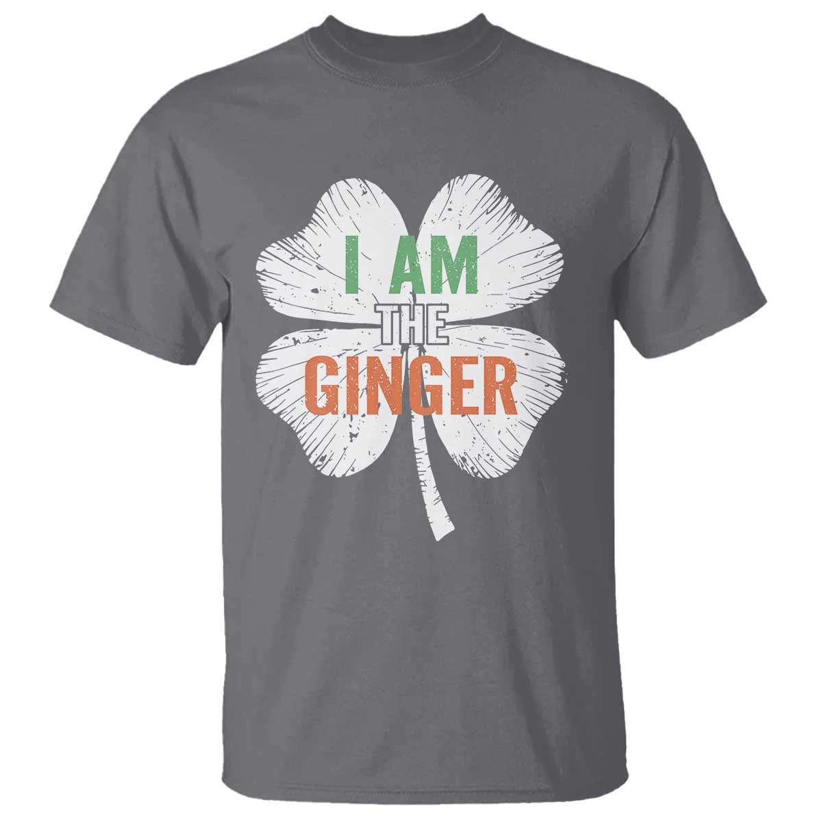 Funny St Patricks Day I Am The Ginger T Shirt Irish Redhead Shamrock