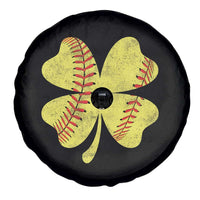 Softball St Patricks Day Irish Clover Sport Spare Tire Cover