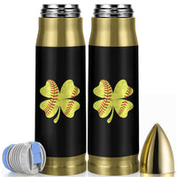 Softball St Patricks Day Irish Clover Sport Bullet Tumbler