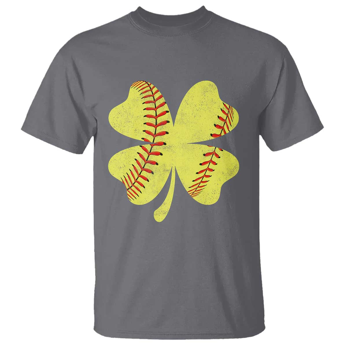 Softball St Patricks Day Irish Clover Sport T Shirt