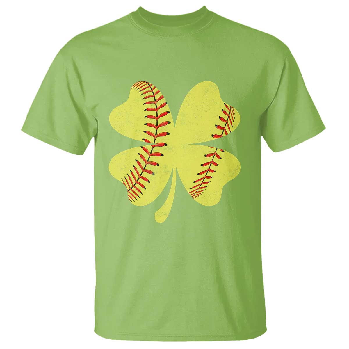 Softball St Patricks Day Irish Clover Sport T Shirt