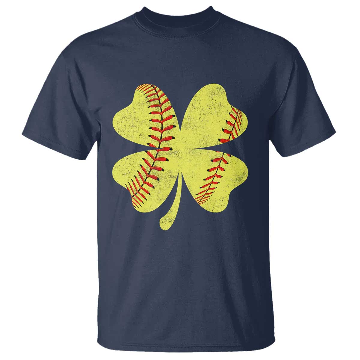 Softball St Patricks Day Irish Clover Sport T Shirt