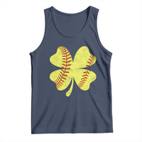 Softball St Patricks Day Irish Clover Sport Tank Top