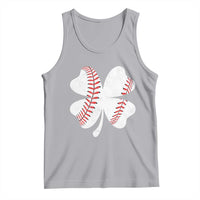 Funny Baseball St Patricks Day Vintage Clover Tank Top