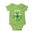 Irishki Half Irish Half Polish Baby Onesie Celtic Cross St Patricks