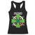 Irishki Half Irish Half Polish Racerback Tank Top Celtic Cross St Patricks