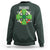 Irishki Half Irish Half Polish Sweatshirt Celtic Cross St Patricks