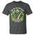 Irish Pride T Shirt Ireland Forever Erin Go Bragh Est 1922 Harp Shamrock