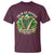 Irish Pride T Shirt Ireland Forever Erin Go Bragh Est 1922 Harp Shamrock