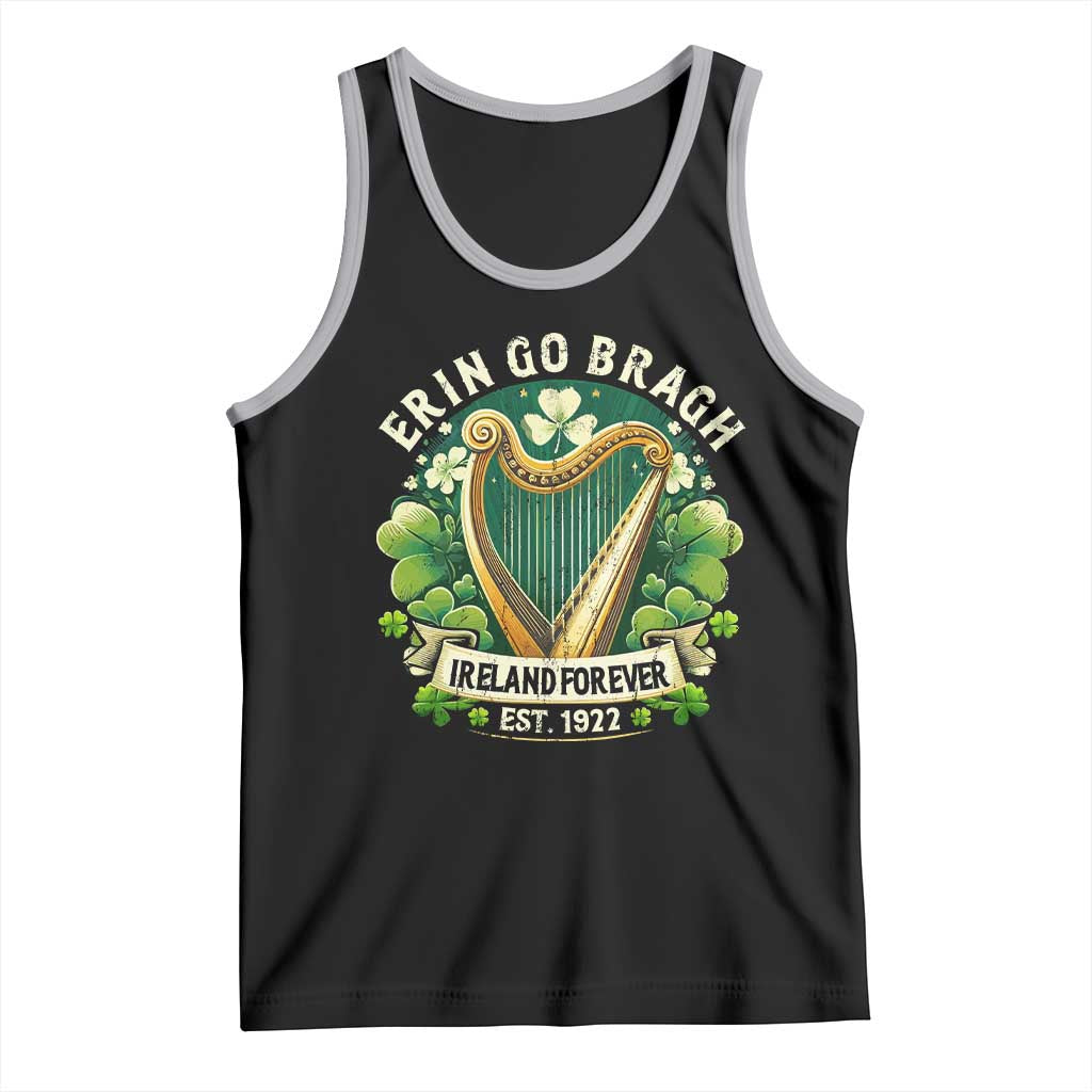 Irish Pride Tank Top Ireland Forever Erin Go Bragh Est 1922 Harp Shamrock