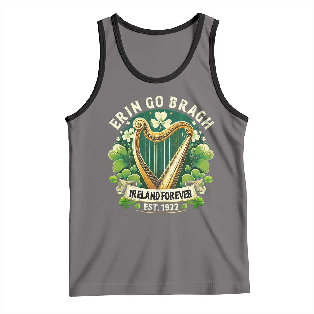 Irish Pride Tank Top Ireland Forever Erin Go Bragh Est 1922 Harp Shamrock