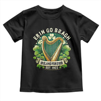 Irish Pride Toddler T Shirt Ireland Forever Erin Go Bragh Est 1922 Harp Shamrock