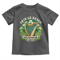 Irish Pride Toddler T Shirt Ireland Forever Erin Go Bragh Est 1922 Harp Shamrock
