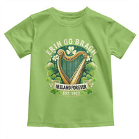 Irish Pride Toddler T Shirt Ireland Forever Erin Go Bragh Est 1922 Harp Shamrock
