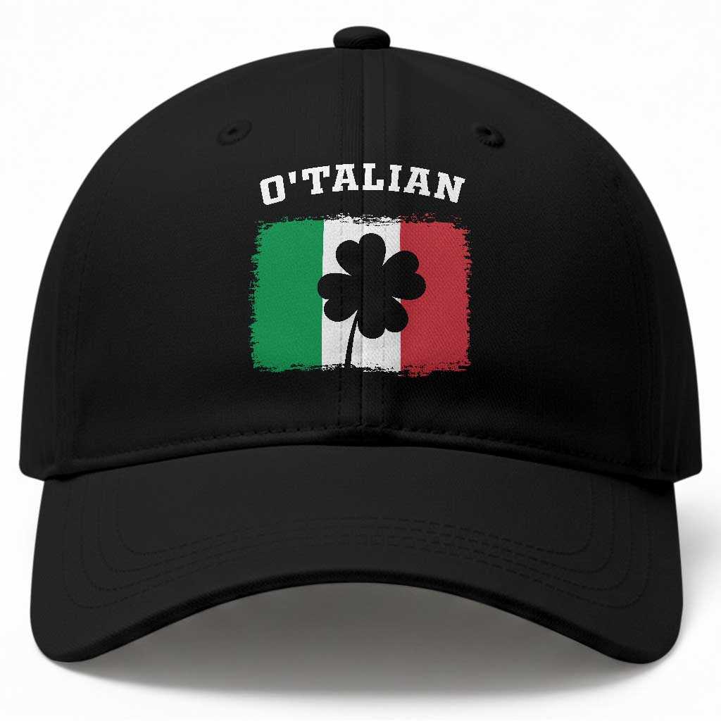 Funny Irish Italian St. Patrick's Day O'Talian Baseball Cap