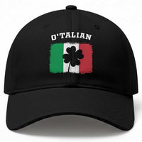 Funny Irish Italian St. Patrick's Day O'Talian Baseball Cap