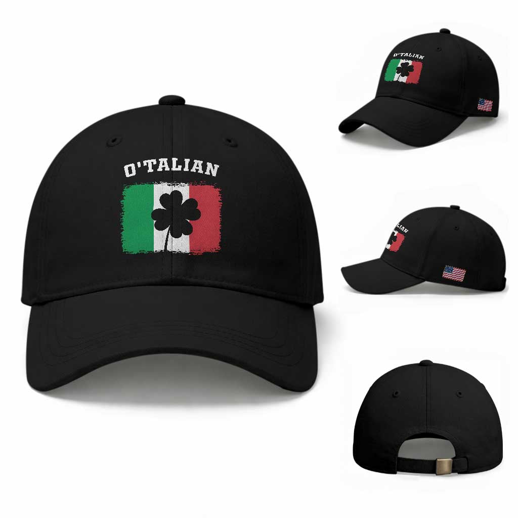 Funny Irish Italian St. Patrick's Day O'Talian Baseball Cap