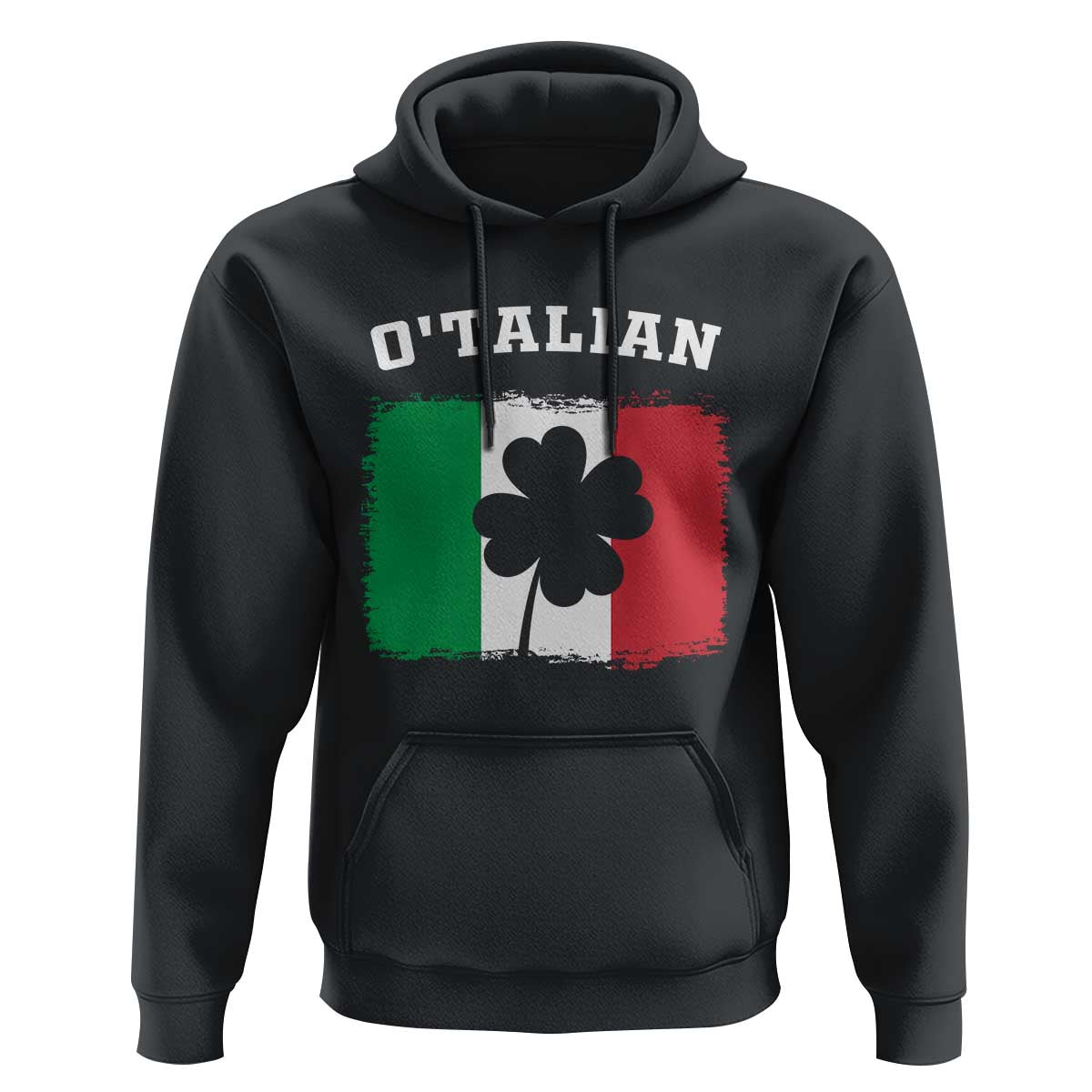 Funny Irish Italian St. Patrick's Day O'Talian Hoodie