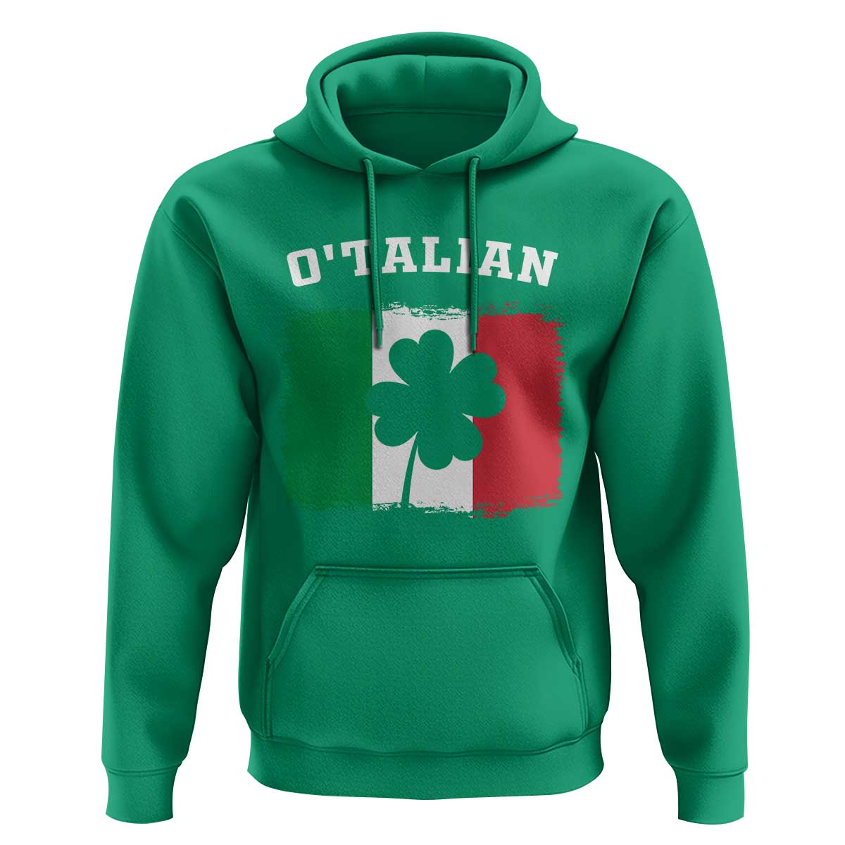 Funny Irish Italian St. Patrick's Day O'Talian Hoodie