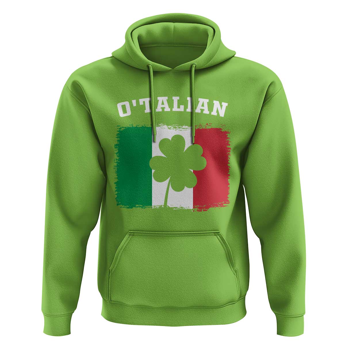 Funny Irish Italian St. Patrick's Day O'Talian Hoodie