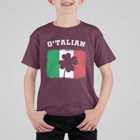 Funny Irish Italian St. Patrick's Day O'Talian T Shirt For Kid