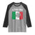 Funny Irish Italian St. Patrick's Day O'Talian Raglan Shirt