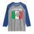 Funny Irish Italian St. Patrick's Day O'Talian Raglan Shirt