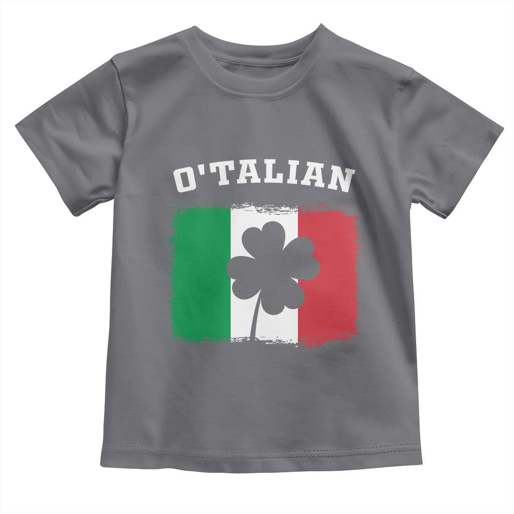 Funny Irish Italian St. Patrick's Day O'Talian Toddler T Shirt
