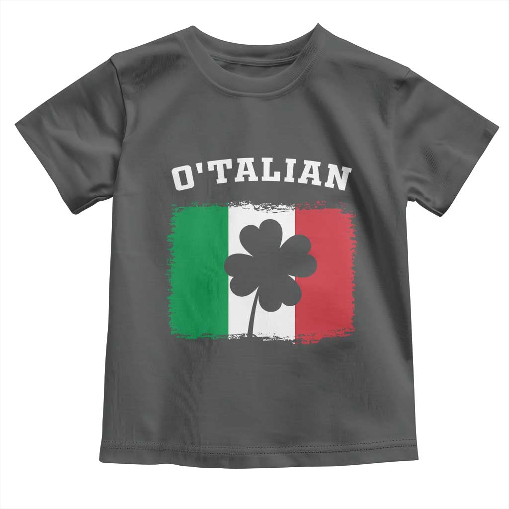 Funny Irish Italian St. Patrick's Day O'Talian Toddler T Shirt