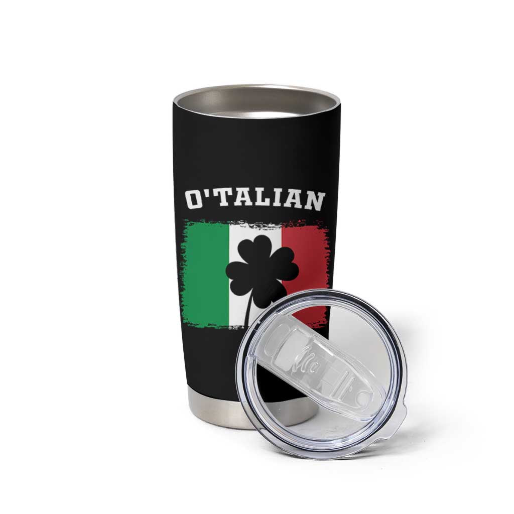 Funny Irish Italian St. Patrick's Day O'Talian Tumbler Cup