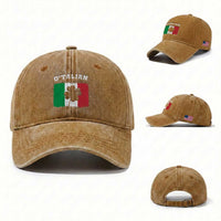 Funny Irish Italian St. Patrick's Day O'Talian Washed Cotton Baseball Cap