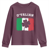 Funny Irish Italian St. Patrick's Day O'Talian Youth Sweatshirt