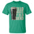 Funny St Patrick's Day Black Irish Beer T Shirt Hello Darkness My Old Friend Shamrock