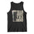 Funny St Patrick's Day Black Irish Beer Tank Top Hello Darkness My Old Friend Shamrock