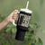 Funny St Patrick's Day Black Irish Beer Tumbler With Handle Hello Darkness My Old Friend Shamrock - Wonder Print Shop
