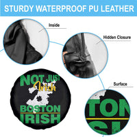 Funny Boston Irish Spare Tire Cover Not Just Irish Boston Irish Shamrock