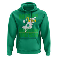 Funny Boston Irish Hoodie Not Just Irish Boston Irish Shamrock